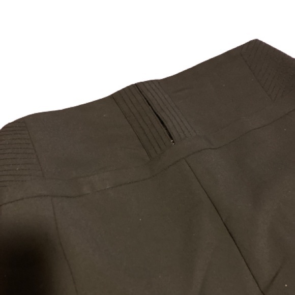 EXPRESS DESIGN STUDIO Leopard Print Lined Black Pencil Skirt Sz 8 - Picture 9 of 10